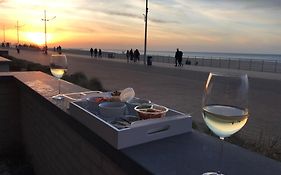 Zilverzand aan zee - frontaal zeezicht